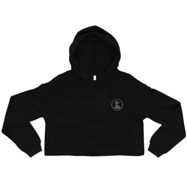 Vegan Crop Hoodie